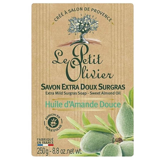 Le Petit Olivier Sweet Almond Oil Soap 250 Gr - 1