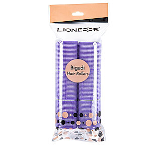 Lionesse Bigudi 1114 Süngerli Mor 6'lı Paket - 2