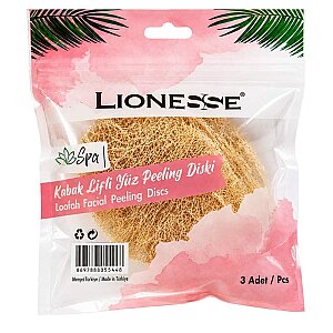 Lionesse Kabak Yüz Peeling Diski 3'lü - Lionesse