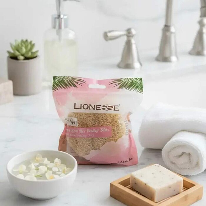 Lionesse Kabak Yüz Peeling Diski 3'lü - 3