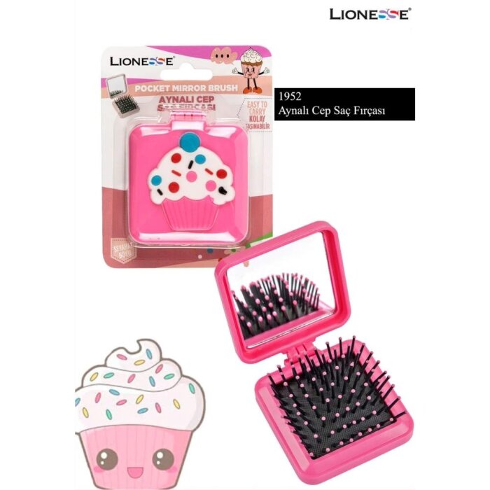Lionesse Saç Fırçası Cupcake 1952 - 4