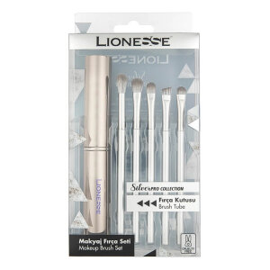 Lionesse Silver Collection Makyaj Fırça Seti 5142 - Lionesse