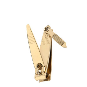 Lionesse Törpülü Küçük Boy Tırnak Makası Gold 3612 - Lionesse