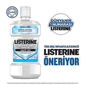 Listerine Advanced White Ağız Suyu 1000ml - 3