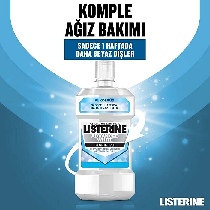 Listerine Advanced White Ağız Suyu 250 Ml - 2