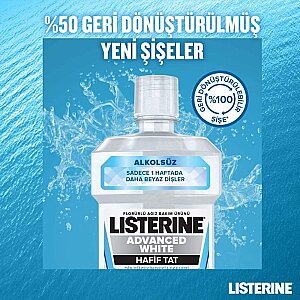 Listerine Advanced White Ağız Suyu 500 Ml - 4