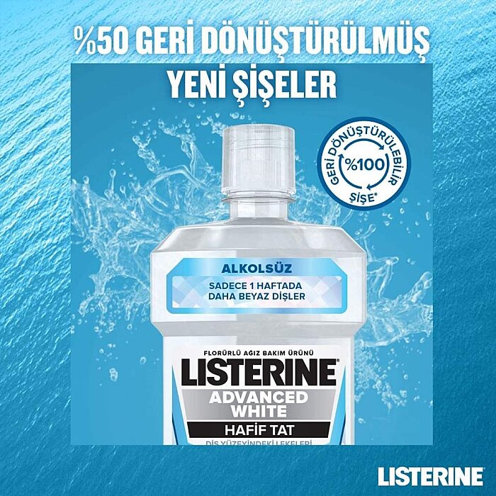 Listerine Advanced White Ağız Suyu 500 Ml - 4