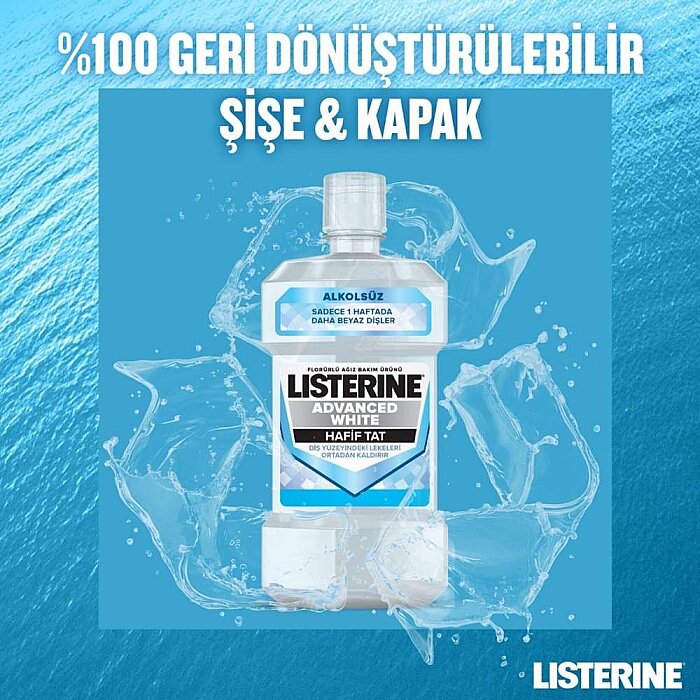 Listerine Advanced White Ağız Suyu 500 Ml - 5