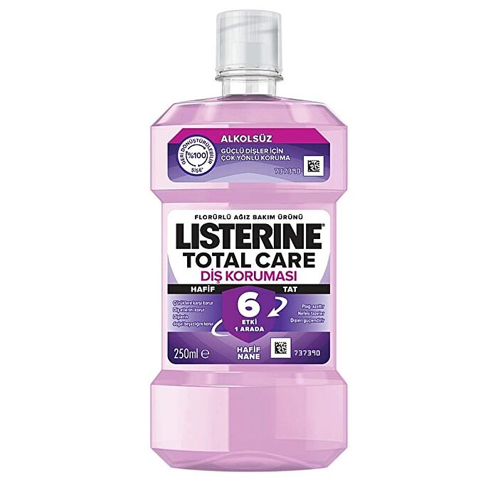 Listerine Ağız Gargara Total Care Hafif Tat 250 Ml - 1