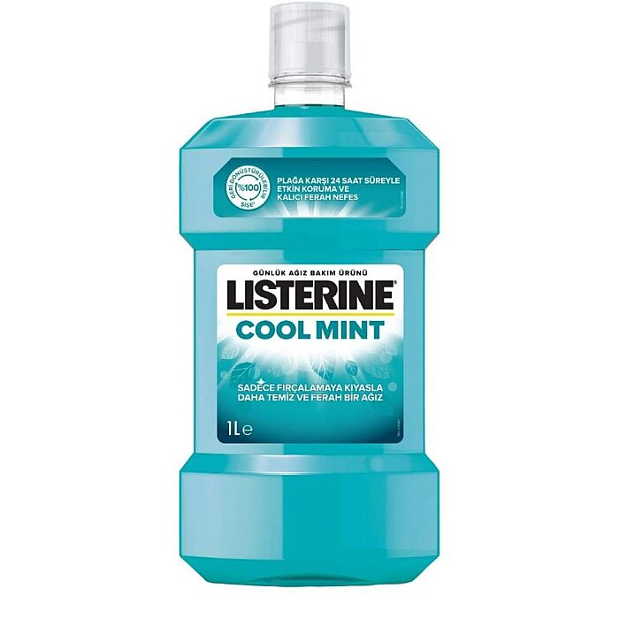 Listerine Cool Mint Ağız Suyu 1000ml - 1