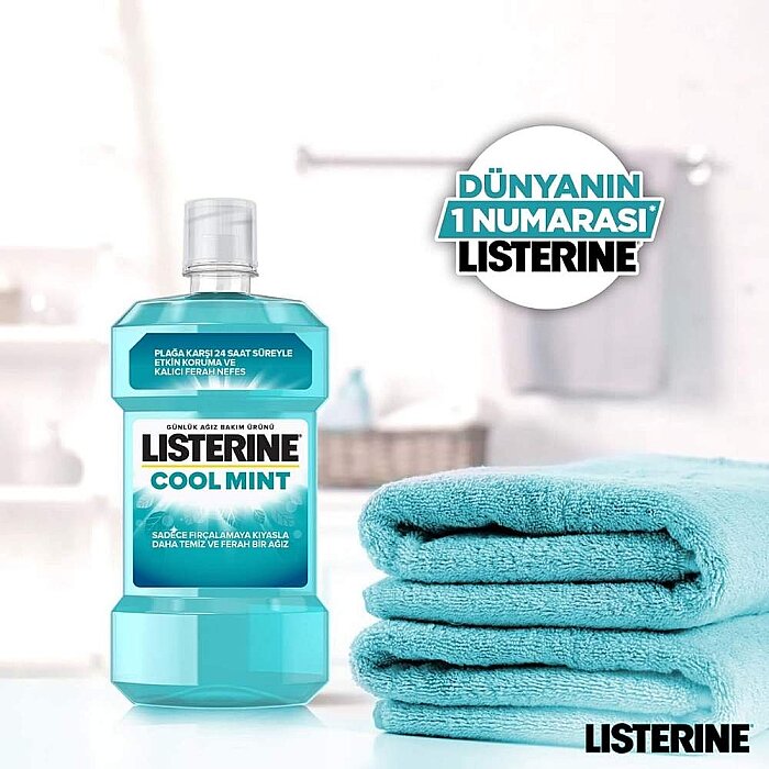Listerine Cool Mint Hafif Nane 500 Ml - 7