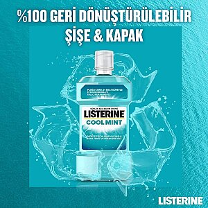 Listerine Cool Mint Nane 500 Ml - 6
