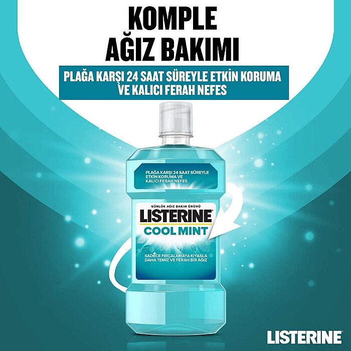 Listerine Cool Mint Nane 500 Ml - 3