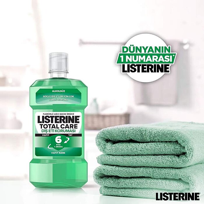 Listerine Diş Eti Bakımı Hafif Tat Ağız Suyu 250 Ml - 4