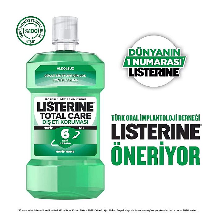Listerine Diş Eti Bakımı Hafif Tat Ağız Suyu 250 Ml - 3
