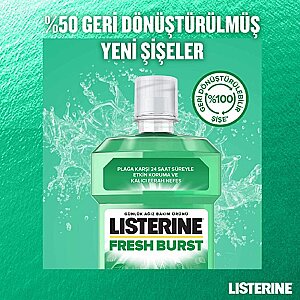 Listerine Fresh Burst Ferah Nane 250 Ml - 6