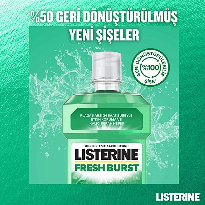 Listerine Fresh Burst Ferah Nane 250 Ml - 6