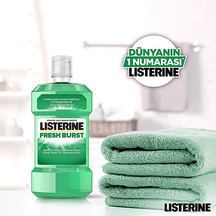 Listerine Fresh Burst Ferah Nane 250 Ml - 4