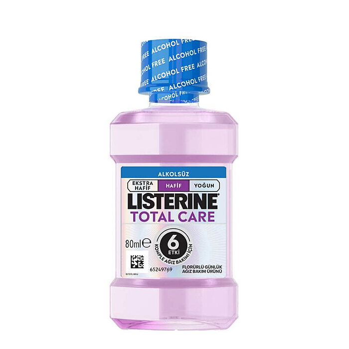 Listerine Nane Aromalı Ağız Bakım Suyu Hafif Tat 80 Ml - 1