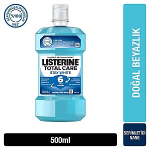 Listerine Stay White Serinletici Nane 500 Ml - 2