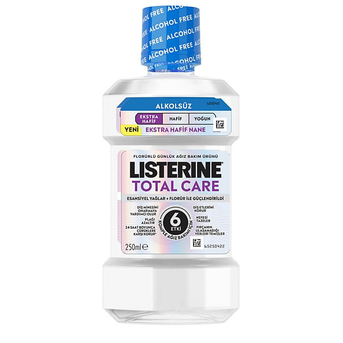 Listerine Total Care Ekstra Hafif Ağız Bakım Suyu 250 Ml - 1