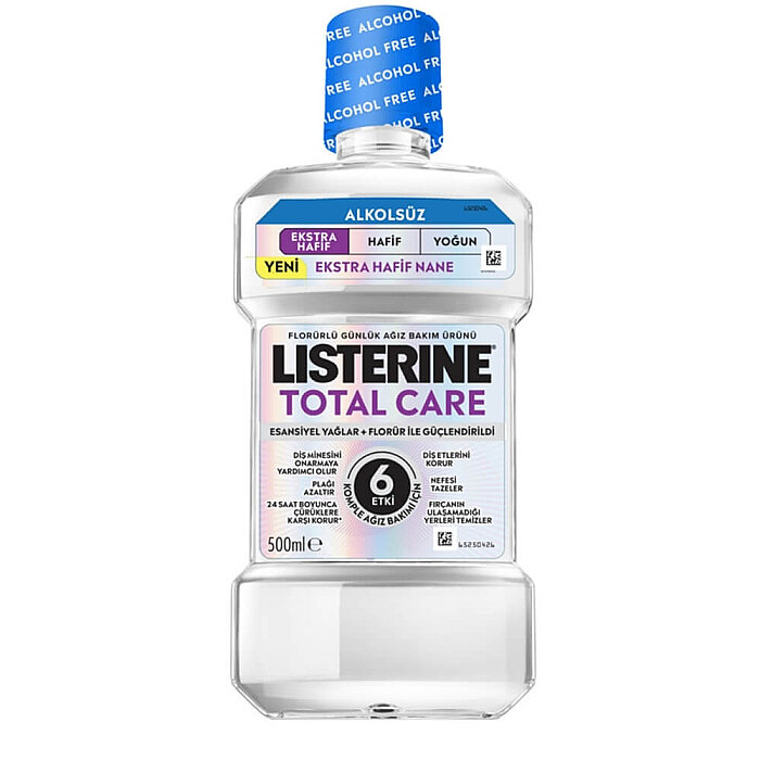 Listerine Total Care Ekstra Hafif Ağız Bakım Suyu 500 Ml - 1