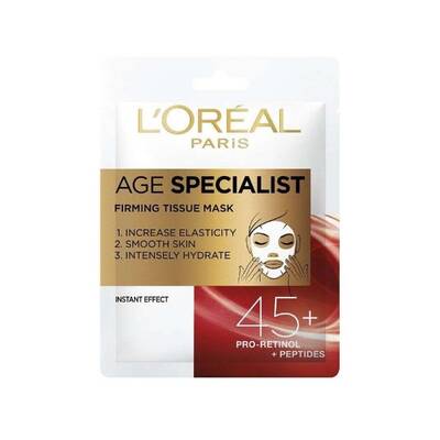 L'Oréal Paris Age Expert Poşet Maske 45+ 30 Gr