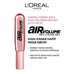 L'Oréal Paris Air Volume Mega Hacim Veren Maskara Siyah - Thumbnail