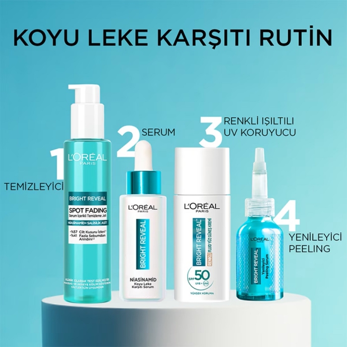 L'Oréal Paris Bright Reveal Niacinamide UV Light Güneş Kremi 50 Ml - 8