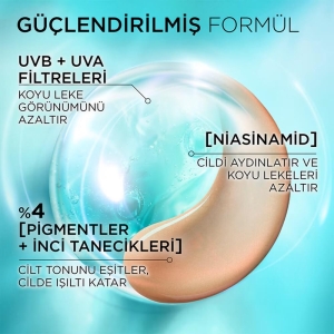 L'Oréal Paris Bright Reveal Niacinamide UV Medium Güneş Kremi 50 Ml - 3