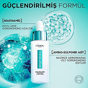L'Oréal Paris Bright Reveal Sivilce, Güneş, Yaşlanma Lekelerinde Etkili Koyu Leke Karşıtı Serum 10% Niasinamid 30 Ml - 4