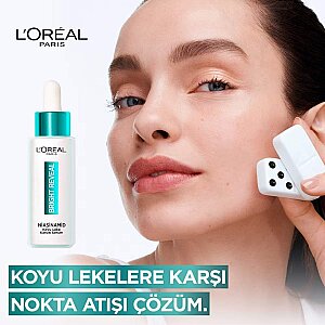 L'Oréal Paris Bright Reveal Sivilce, Güneş, Yaşlanma Lekelerinde Etkili Koyu Leke Karşıtı Serum 10% Niasinamid 30 Ml - 2