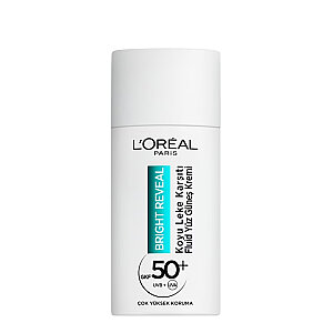 L'Oréal Paris Bright Reveal Spf 50+ Koyu Leke Karşıtı Fluid Günlük Yüz Güneş Kremi 50 Ml - 1