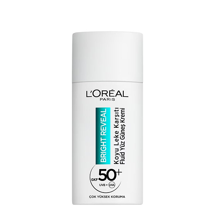 L'Oréal Paris Bright Reveal Spf 50+ Koyu Leke Karşıtı Fluid Günlük Yüz Güneş Kremi 50 Ml - 1