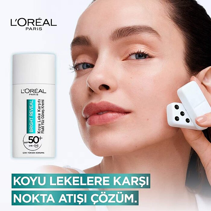 L'Oréal Paris Bright Reveal Spf 50+ Koyu Leke Karşıtı Fluid Günlük Yüz Güneş Kremi 50 Ml - 3