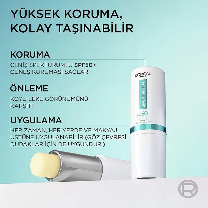 L'Oréal Paris Bright Reveal Spf50+ Stick Güneş Kremi 9 Gr - 5