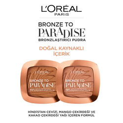 L'Oréal Paris Bronze To Paradise Mat Bronzlaştırıcı Pudra 02 Baby - Thumbnail