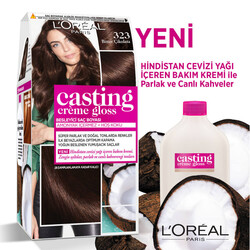 L'Oréal Paris Casting Crème Gloss Saç Boyası 323 Bitter Çikolata - Thumbnail