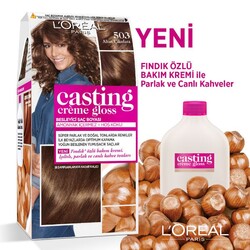 L'Oréal Paris Casting Crème Gloss Saç Boyası 503 Altın Çikolata - Thumbnail