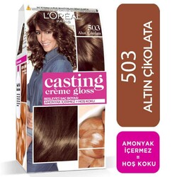 L'Oréal Paris Casting Crème Gloss Saç Boyası 503 Altın Çikolata - Thumbnail