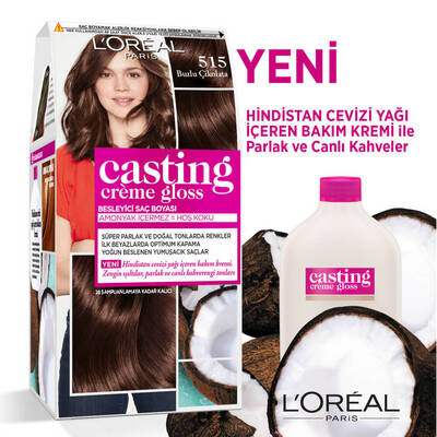 L'Oréal Paris Casting Crème Gloss Saç Boyası 515 Buzlu Çikolata