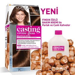 L'Oréal Paris Casting Crème Gloss Saç Boyası 532 Çikolatalı Kahve - Thumbnail