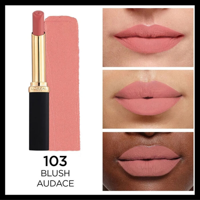 L'Oréal Paris Color Riche Intense Volume Matte Ruj 103 Blush Audace - 3