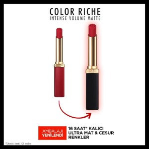 L'Oréal Paris Color Riche Intense Volume Matte Ruj 300 - Thumbnail