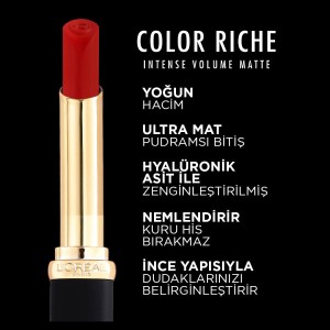 L'Oréal Paris Color Riche Intense Volume Matte Ruj 300 - Thumbnail