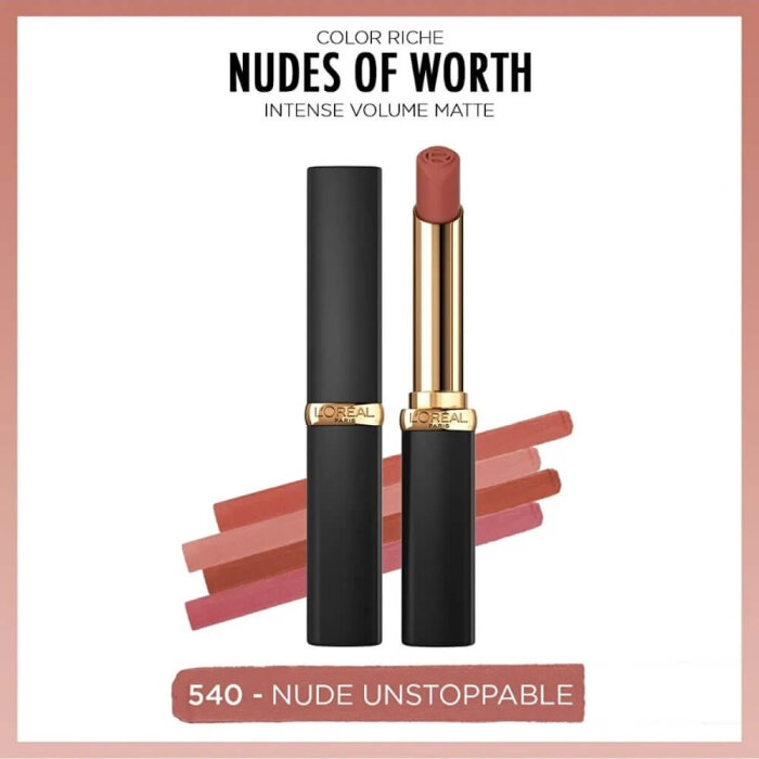 L'Oréal Paris Color Riche Intense Volume Matte Ruj 540 Nude Unstoppable - 2