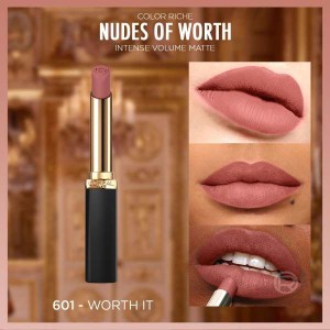 L'Oréal Paris Color Riche Intense Volume Matte Ruj 601 Worth It - Thumbnail