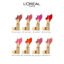 L'Oréal Paris Color Riche Saten Bitişli Ruj 107 Seine Sunset - Thumbnail