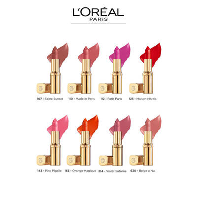 L'Oréal Paris Color Riche Saten Bitişli Ruj 107 Seine Sunset