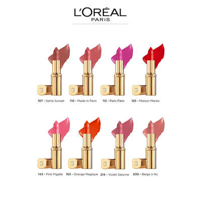 L'Oréal Paris Color Riche Saten Bitişli Ruj 214 Violet Saturne - 6